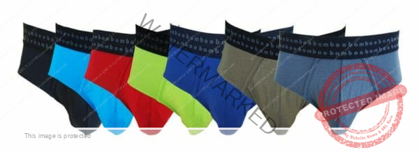 This is a photograph of Bamboo Clothing, Men's Bamboo Briefs, in a variety of colours, available from Bamboo Creations Victoria